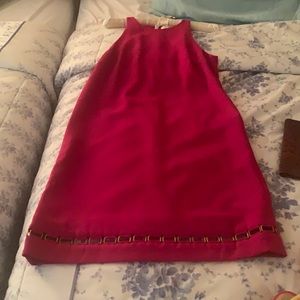 Beautiful Trina Turk dress with gold bottom